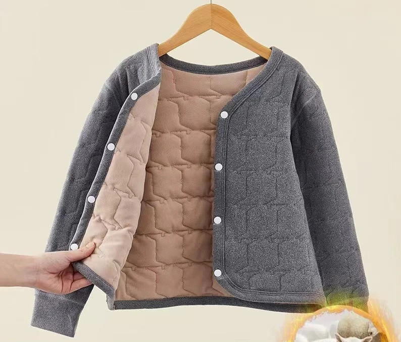 WT-0618儿童贴身校园神器休闲宝宝加绒加厚中大童保暖秋冬