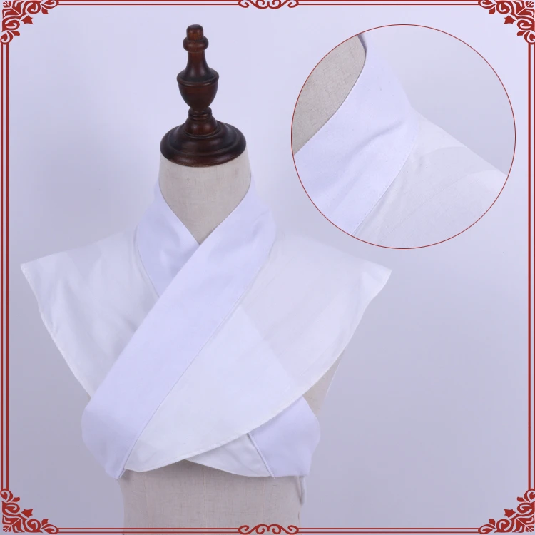 新款纯棉全棉搭领衣加小生假领护领子花旦水领戏曲服装戏曲用品