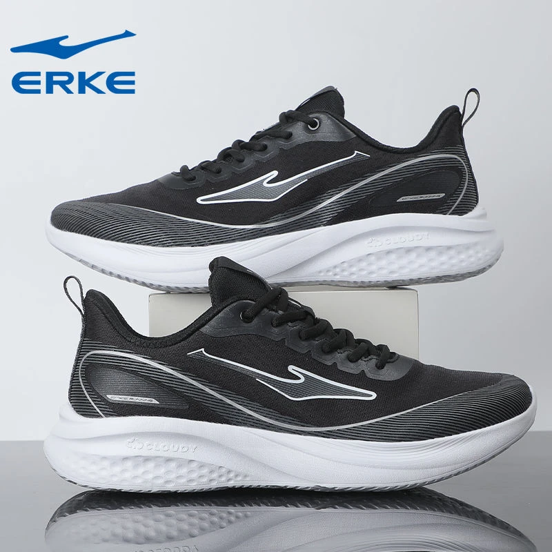 鸿星尔克跑鞋男士夏季防滑透气运动男士减震鞋子专业跑步鞋男款