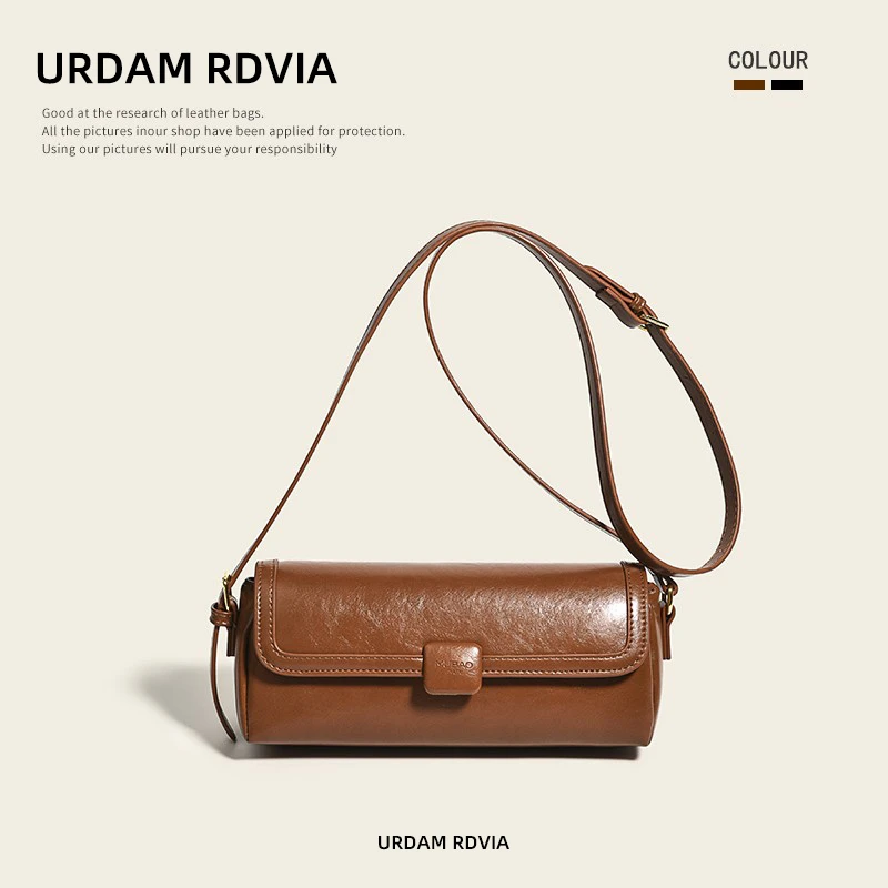 URDAM RDVIA腋下法棍包女2024新款夏季时尚小众高级感单肩斜挎包