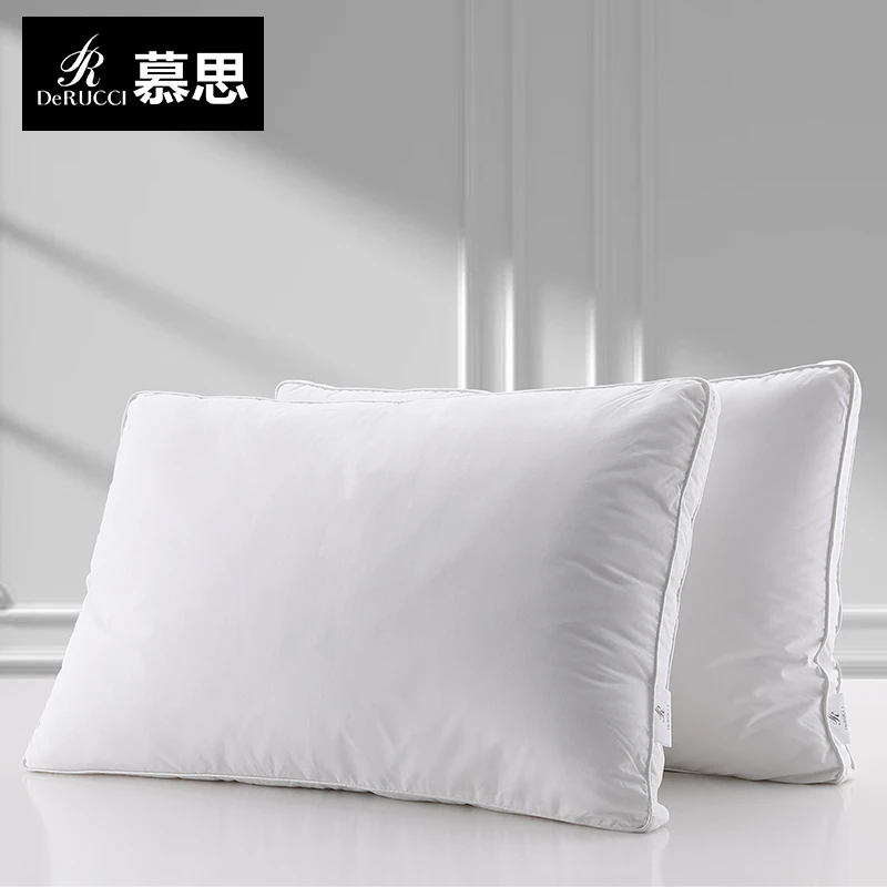 DE RUCCI/慕思枕头 速睡低枕速睡枕芯纤维枕单人枕头舒睡
