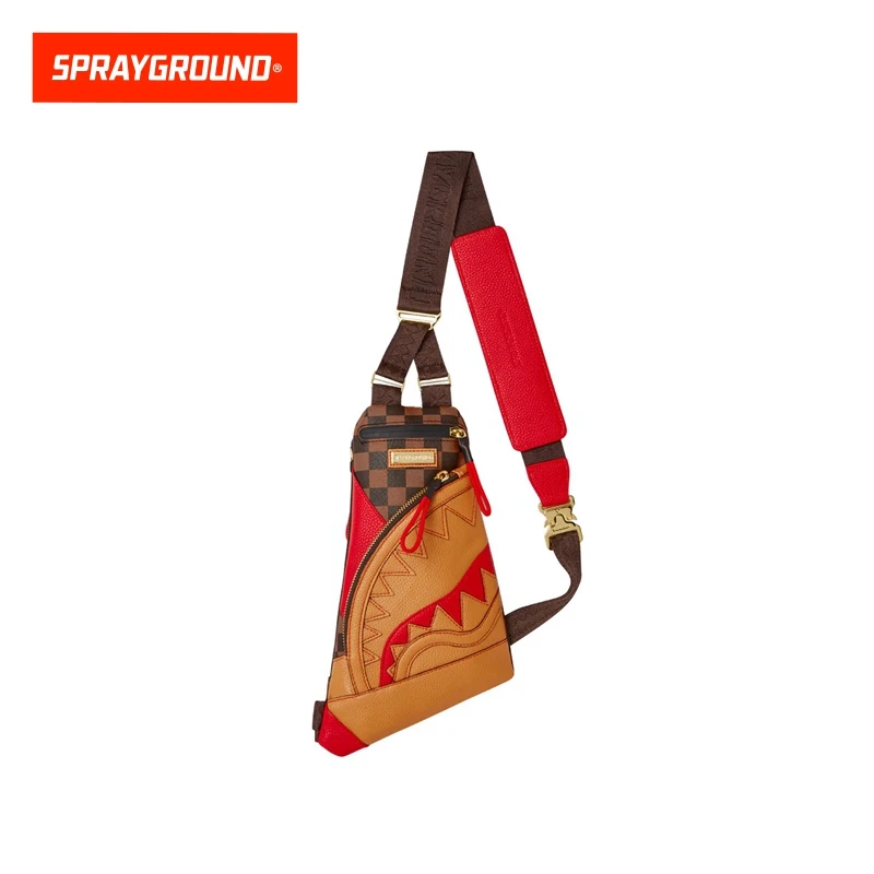 SPRAYGROUND鲨鱼嘴设计感腰包大容量斜挎包网红同款 HD W0836301