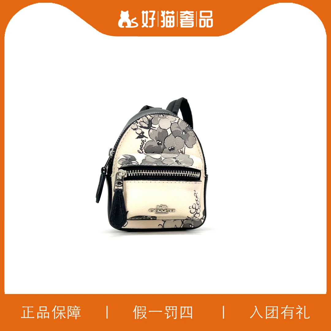 全新未使用 COACH/蔻驰 蔻驰印花包挂/AW318/9X12X4