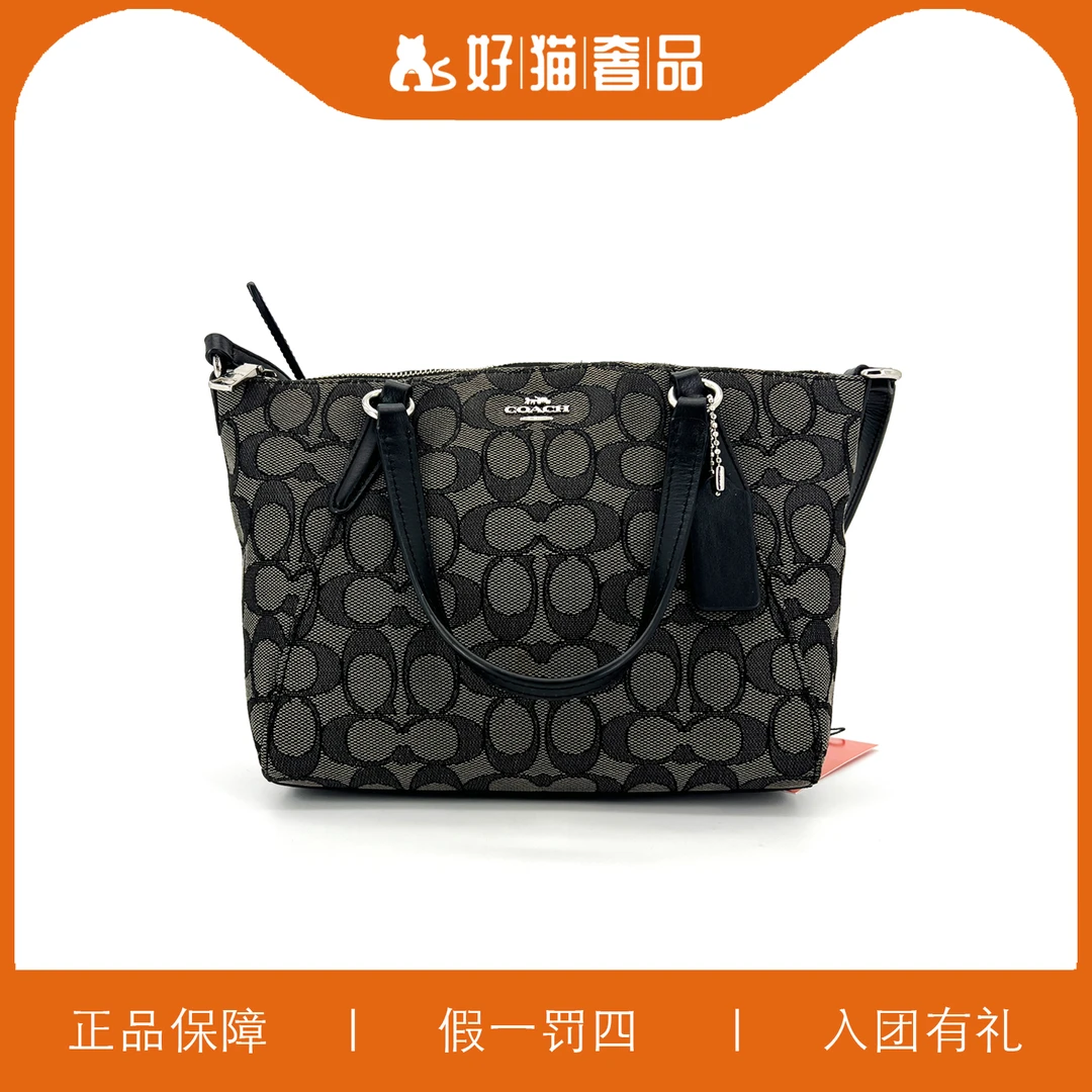 95新 COACH/蔻驰 蔻驰饺子包/Y0349/21X17X5
