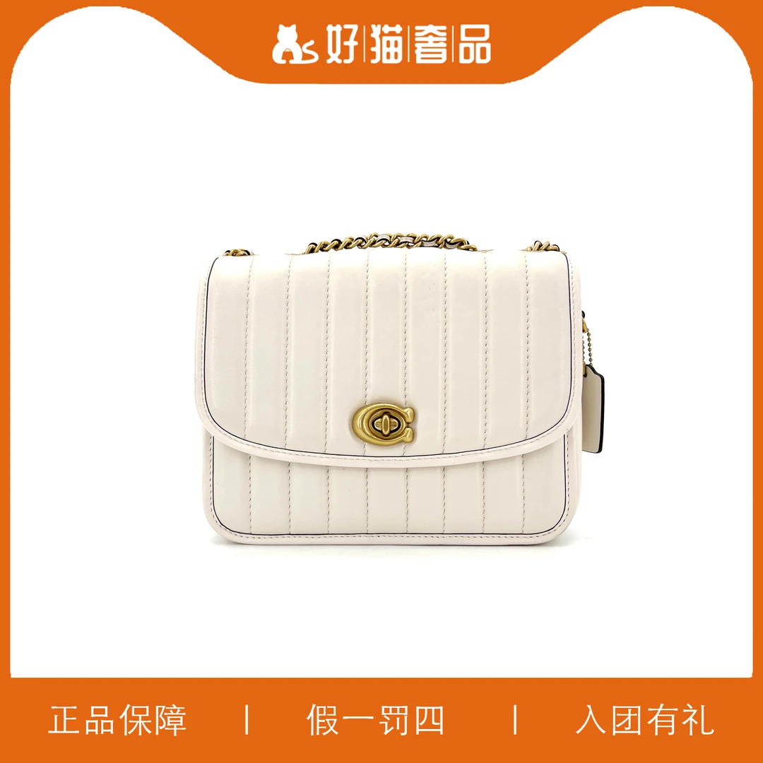 95新 COACH/蔻驰 蔻驰云朵链条包/X1502/23X18X8