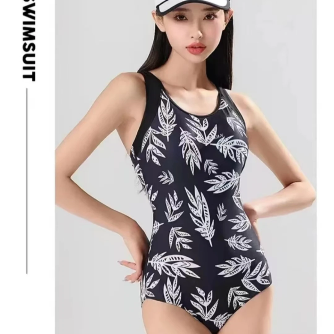 2303潜水服竞技连体素色美背