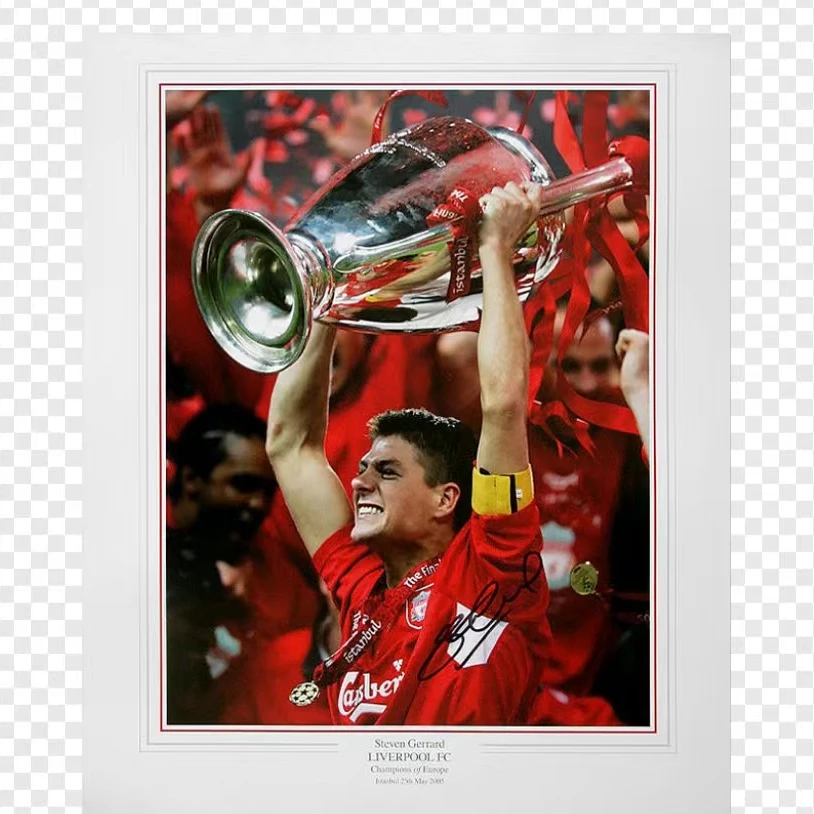 杰拉德签名海报（含证书）