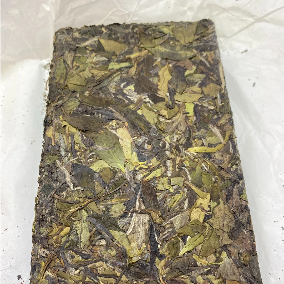 2024年贡眉茶砖紧压砖-茶青-福安