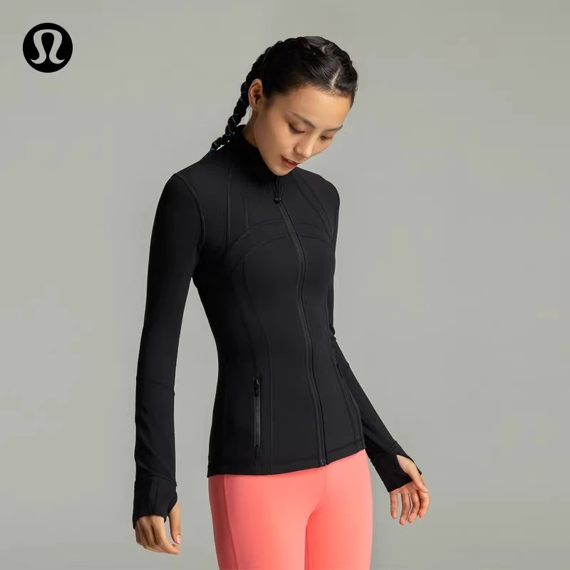 Define 女士运动夹克 *Nulu 轻盈修身经典款丨lululemon LW4BYBS
