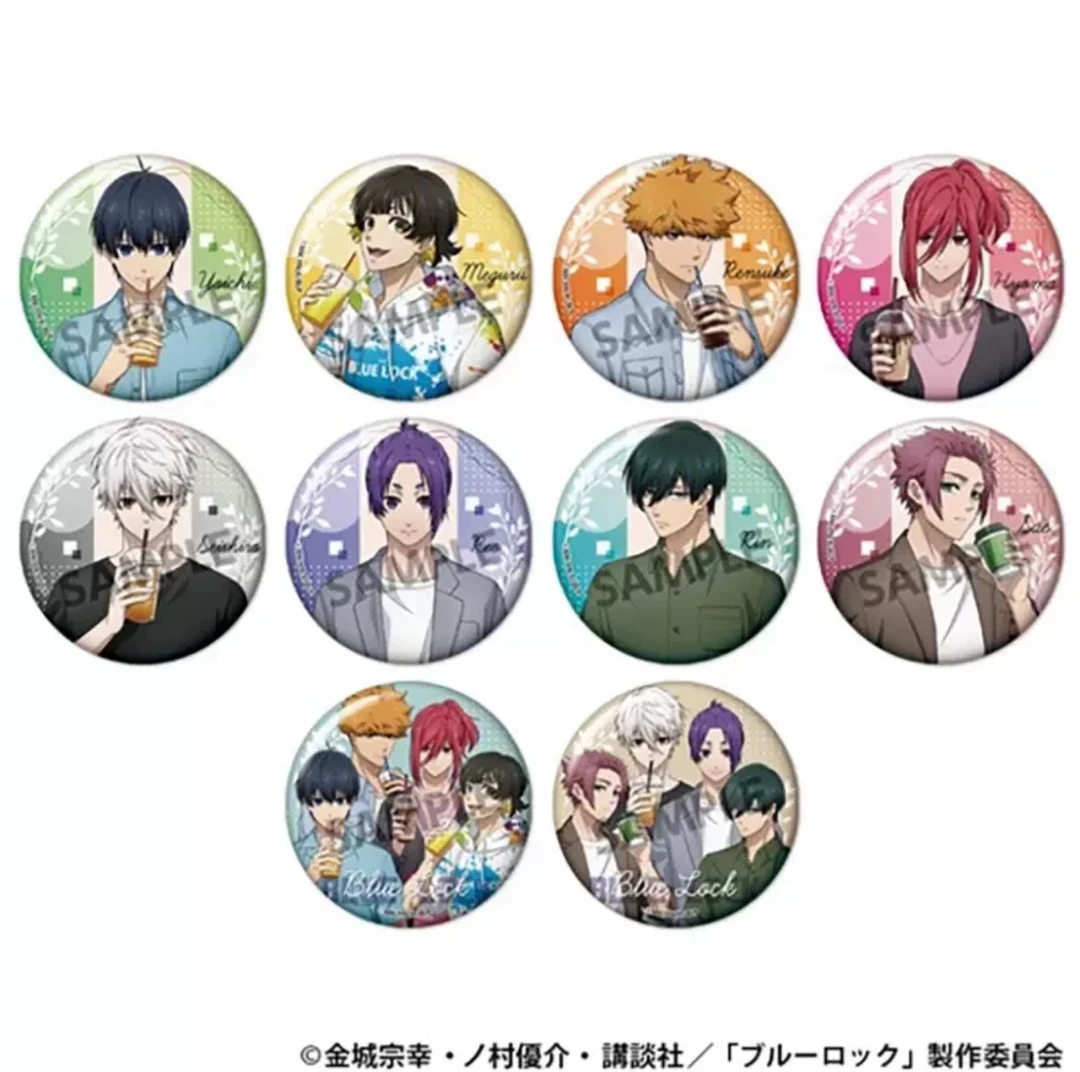 【蓝锁日谷】蓝色监狱饮料吧唧 拆盒盲盒