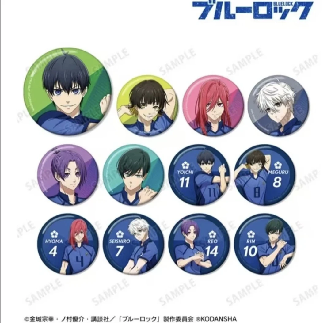 【蓝锁日谷】赛前准备吧唧 蓝色监狱 拆盒盲盒