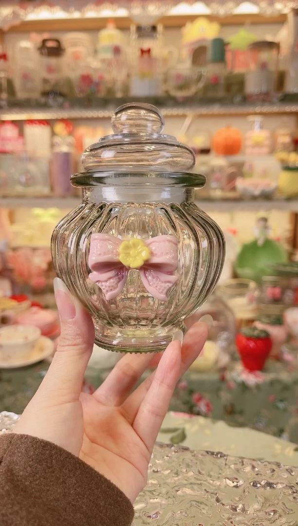 【闪购商品】陶瓷其他蝴蝶密封罐