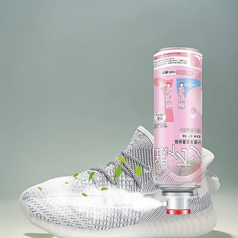 家用防臭鞋袜除臭剂喷雾白桃清香除菌运动大容量清新宿舍除味抑菌