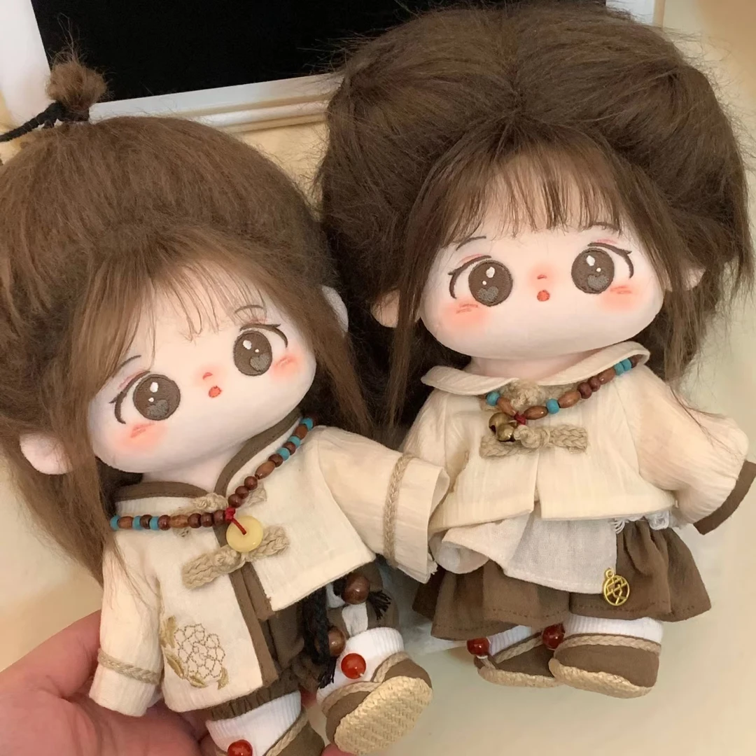 20cm娃衣棉花娃娃替换装古风套装汉服中国装无属性衣服可爱儿童节