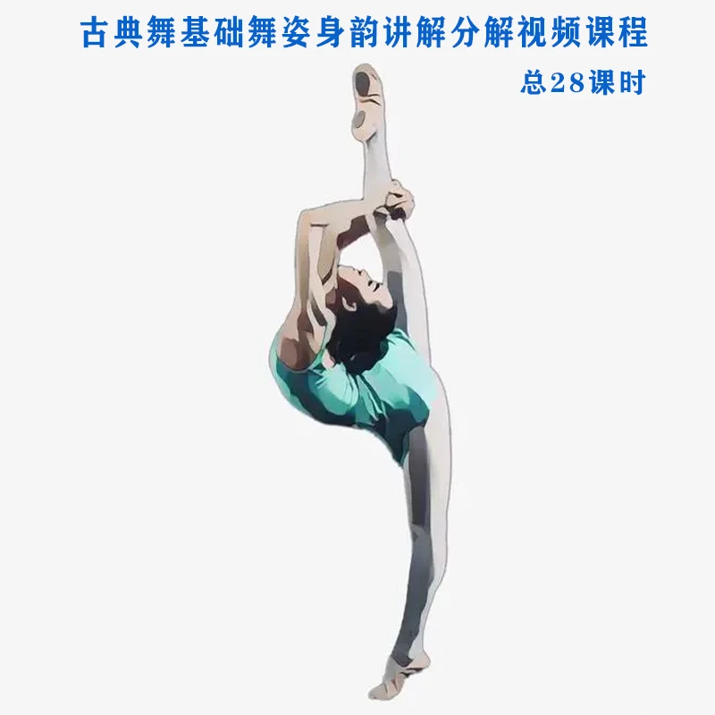 中国舞基本功训练视频课程成人古典舞基础舞姿身韵讲解分解教学浪