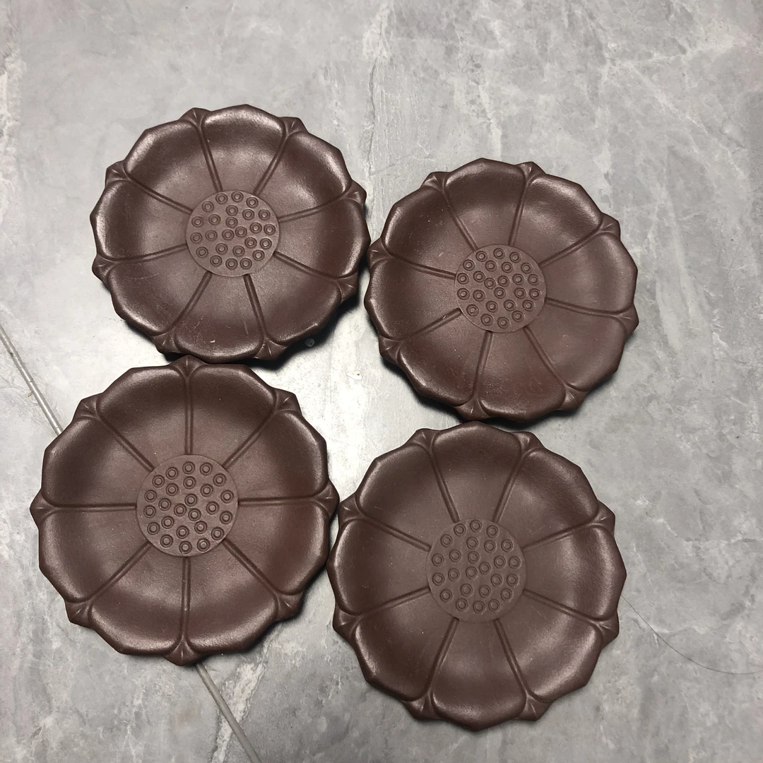 宜兴紫砂杯垫瑕疵介意勿拍