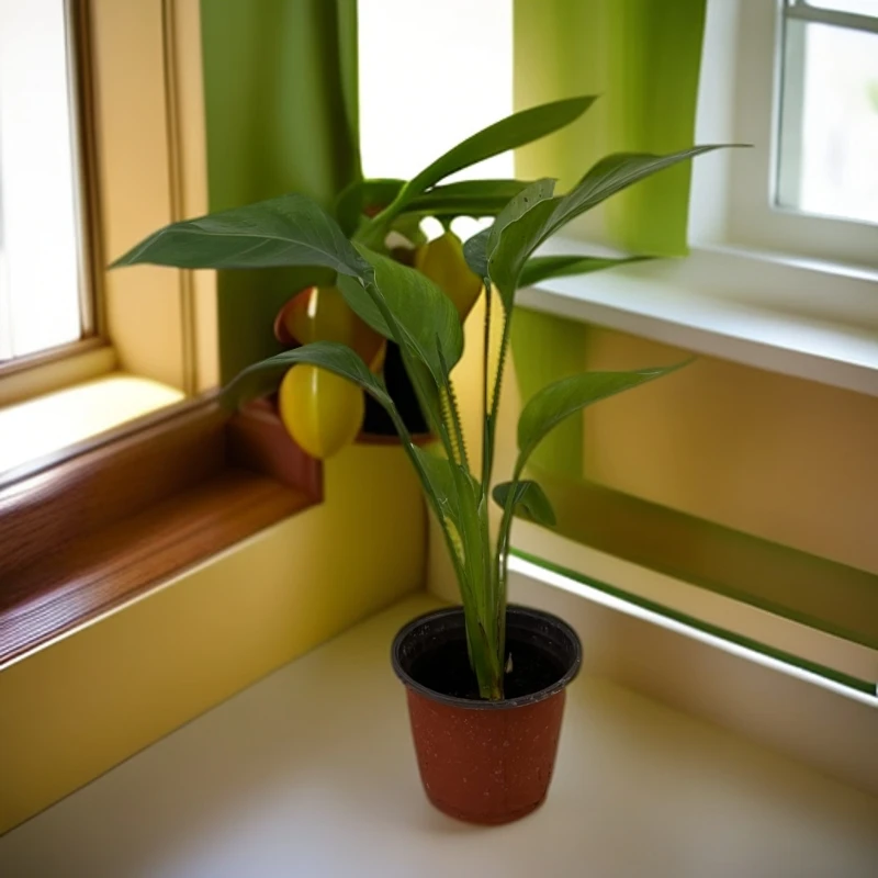 【买一送一】30-40CM天堂鸟原盆源头基地植物净化空气家庭盆栽四季