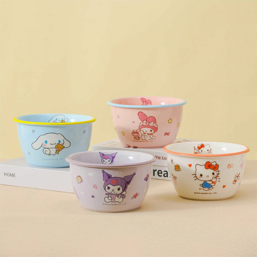 【小兰专属】陶瓷餐具SLO系列4.7寸饭碗四色混装