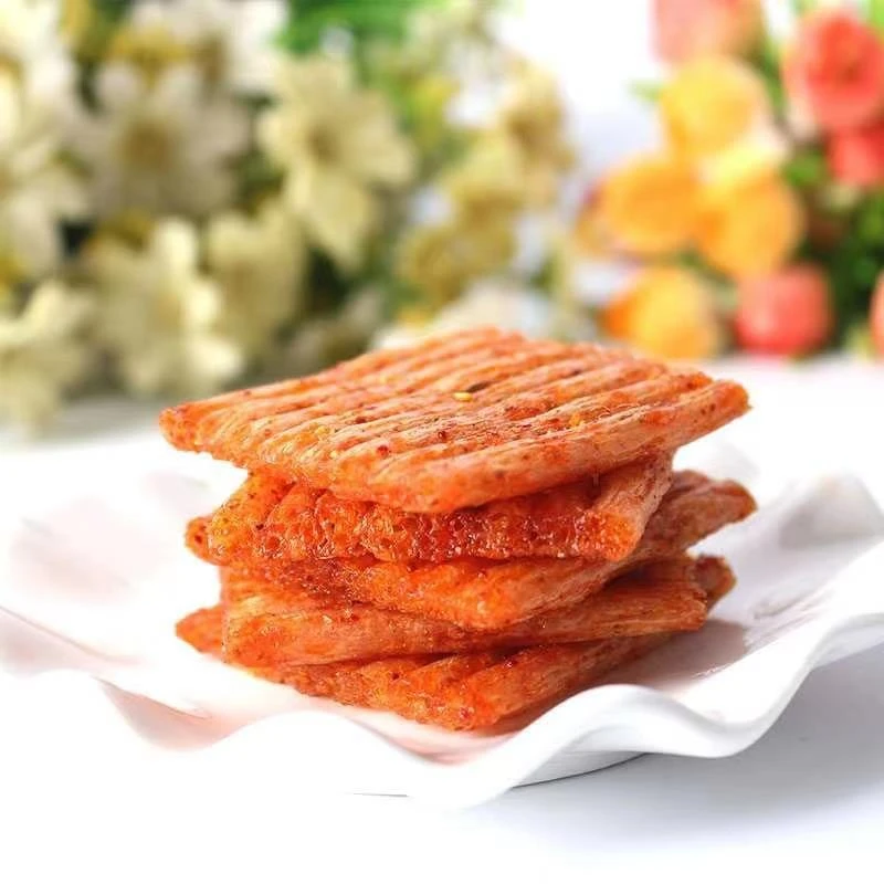 嘴巴香辣条亲嘴片8090后童年儿时怀旧辣条网红零食小吃毛劲松开胃