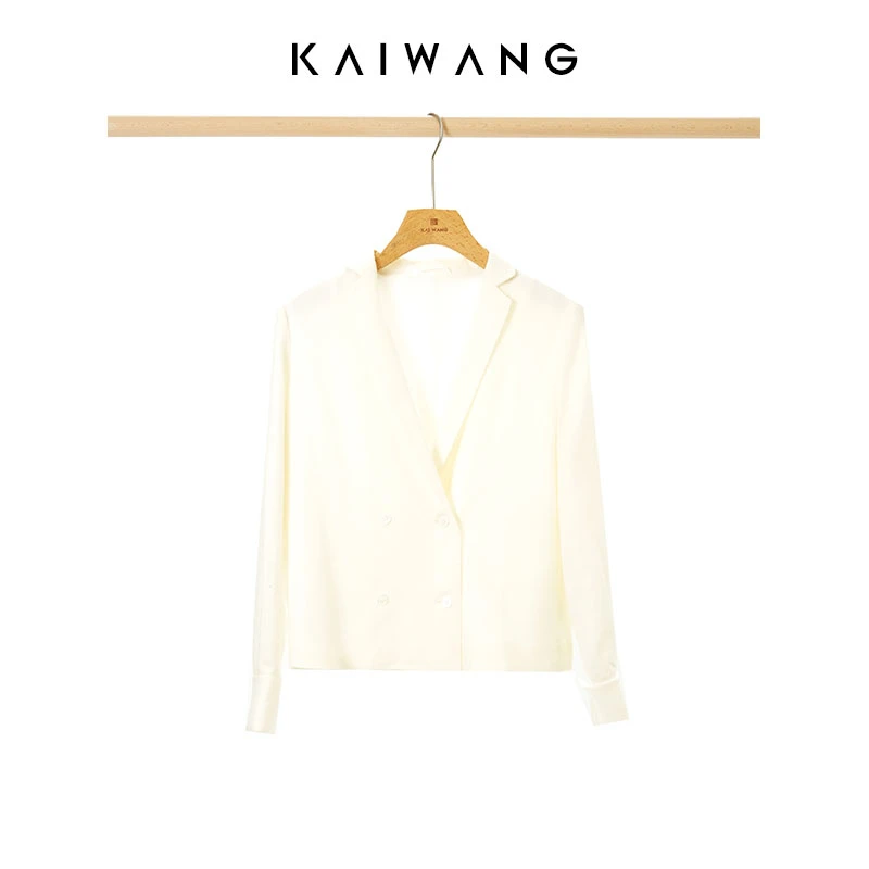 限量【包家优选】高端小众设计感短款西装YMW2678