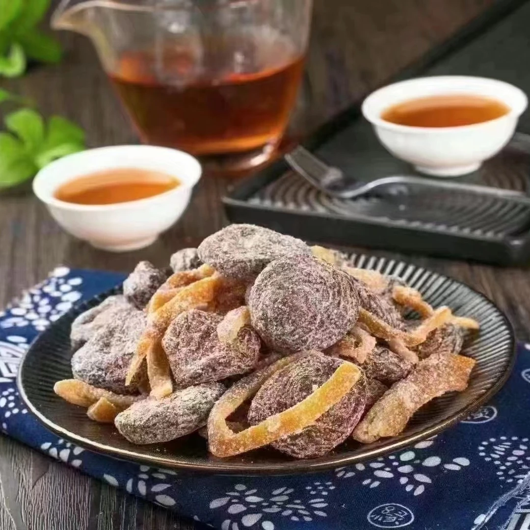 海珠园李解李饼700克，福建闽南特产古早李子干罐装蜜饯梅子