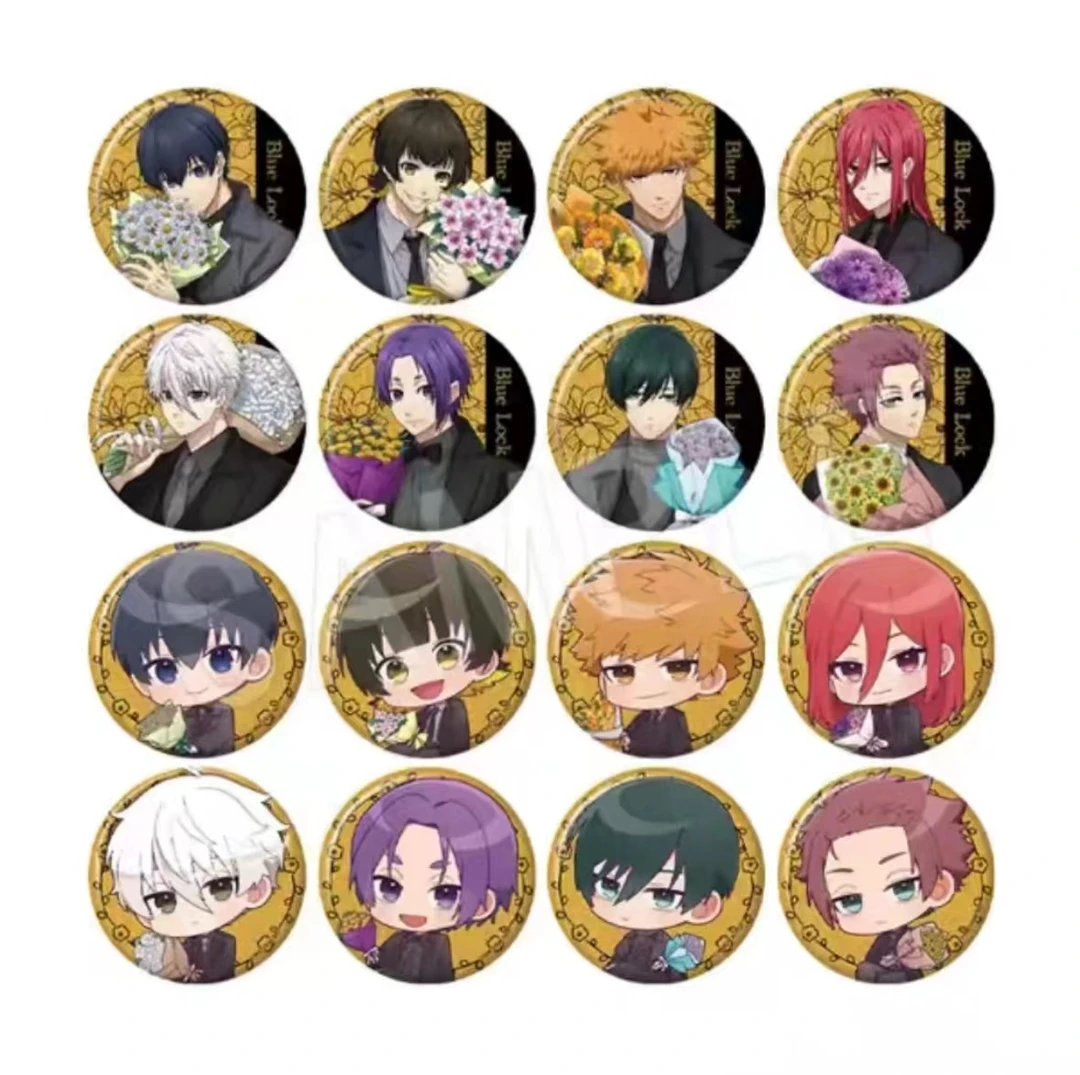 【蓝锁捧花生日花吧唧】 蓝色监狱 潮玩盲盒(拆盒 代拆)