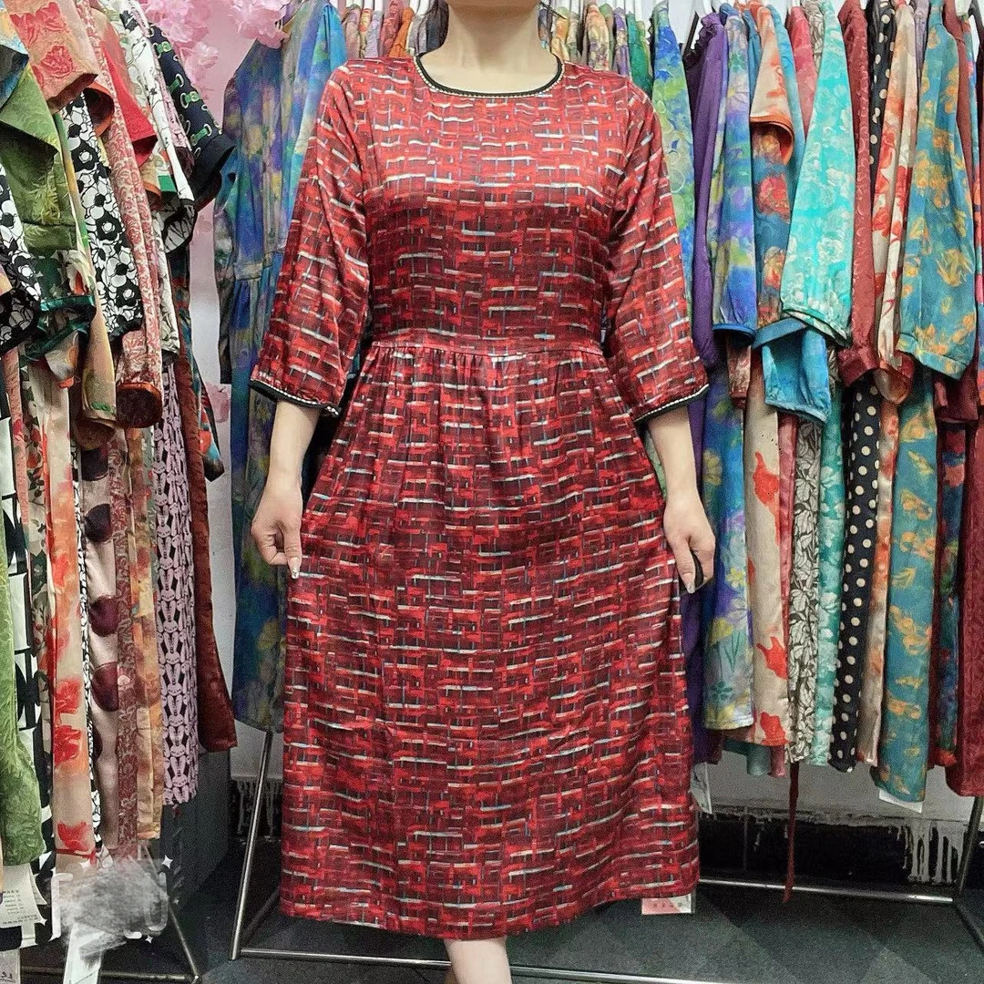 【粉丝专属】2013 气质半袖收腰修身遮肚连衣裙