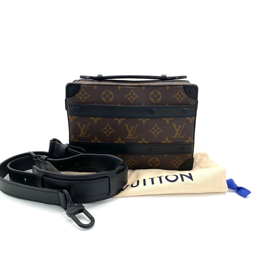 99新 LouisVuitton/路易威登 老花HANDLE盒子包 尺寸22/15