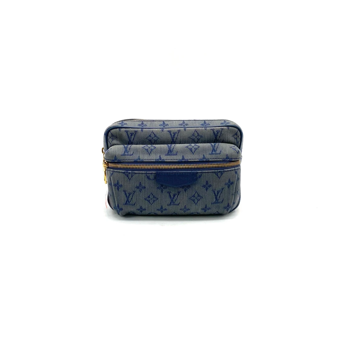 95新 LouisVuitton/路易威登 丹宁限量款胸包尺寸21/15