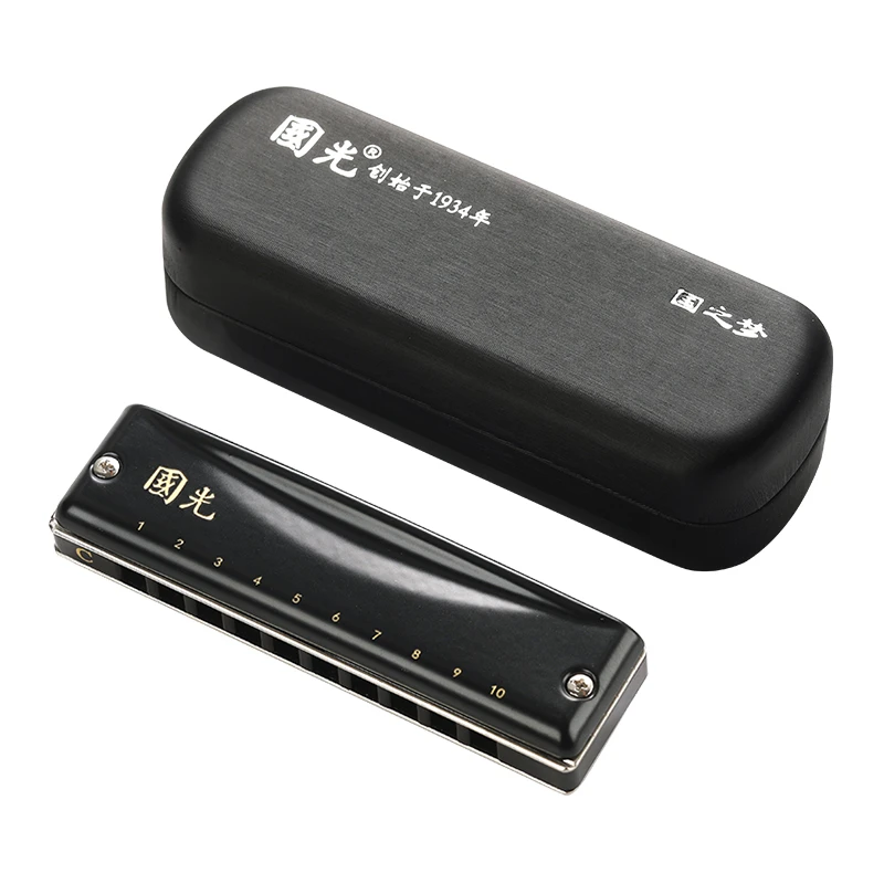 国光10孔国之梦比赛12调口琴