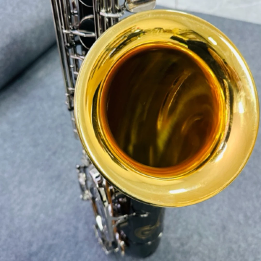 黑镍白镍键金口专业款次中音萨克斯