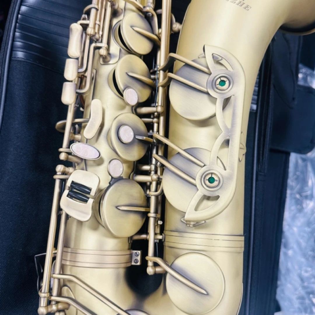 磨砂青仿古次中音萨克斯