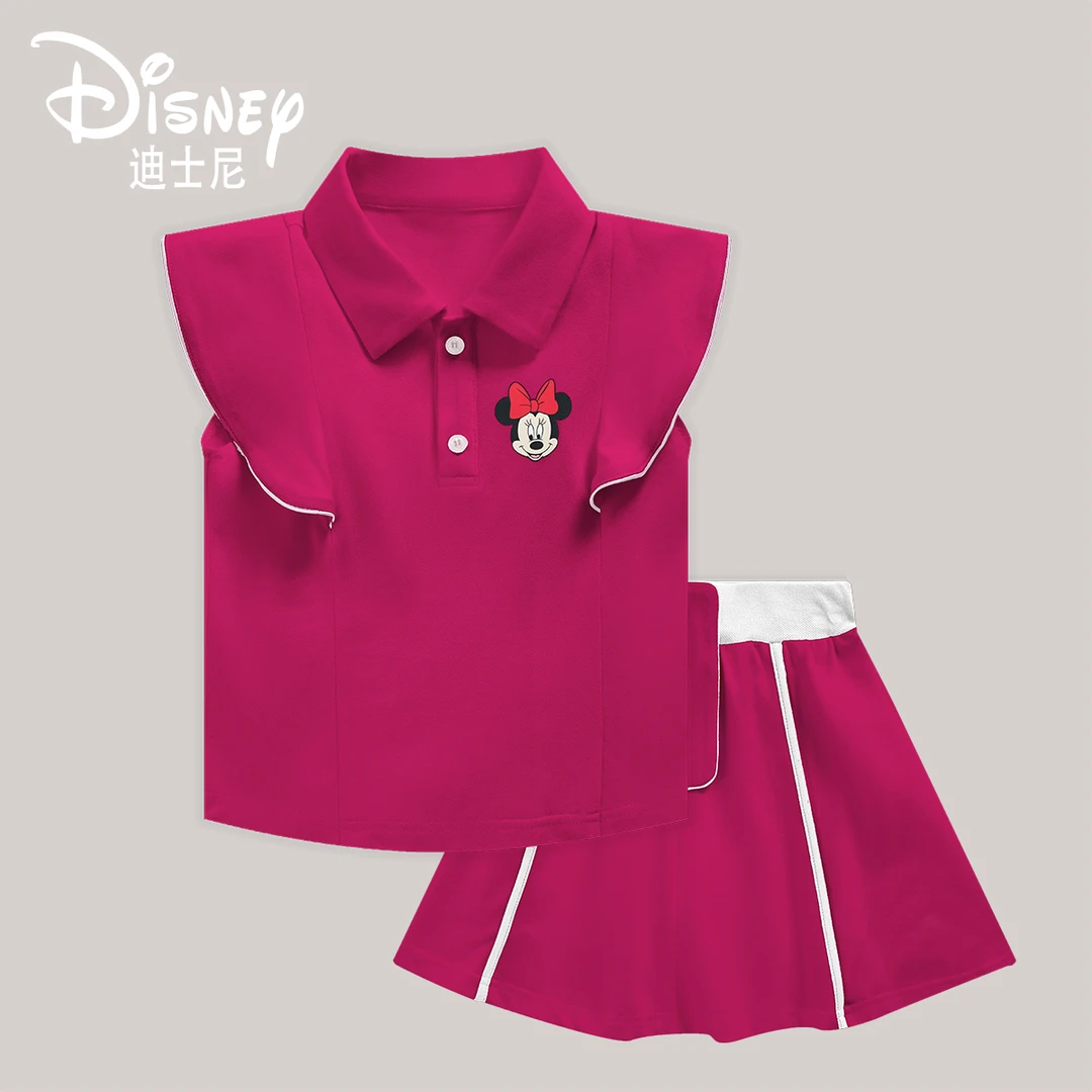 Disney/迪士尼夏季百搭儿童时尚短袖套装萌娃暑期穿搭XHE2ZZ914