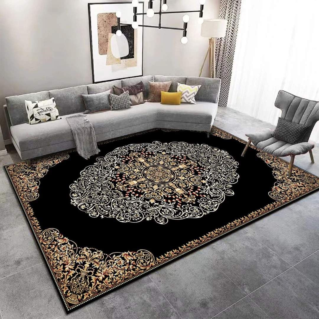 【新疆包邮】北欧客厅地毯3米x4米家用欧式复古房间大面积床边毯