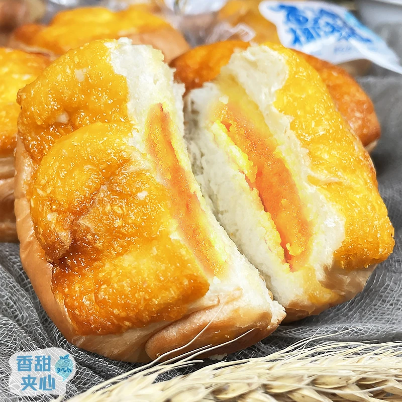 【直播专享】舞粮夹心黄油椰挞椰蓉手撕面包早餐零食网红食品