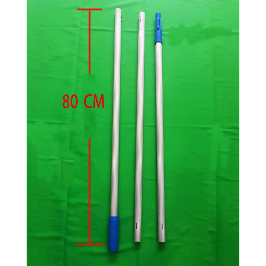 便携保洁家政工具擦玻璃刮2.4米连接杆擦玻璃伸缩杆三件套专配件