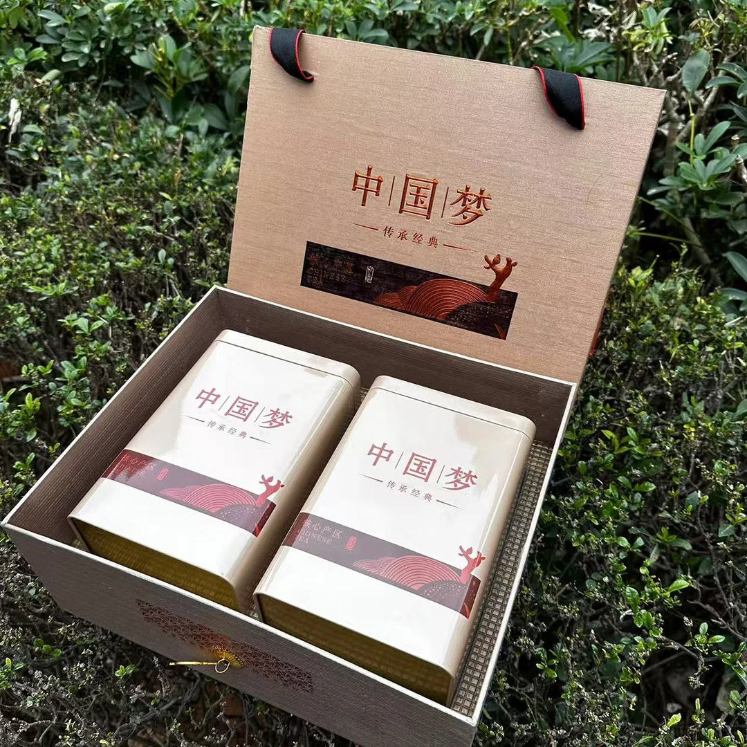 中国梦2铁摆泡肉桂新茶乌龙茶茶叶高档礼盒装过节中秋节伴手礼