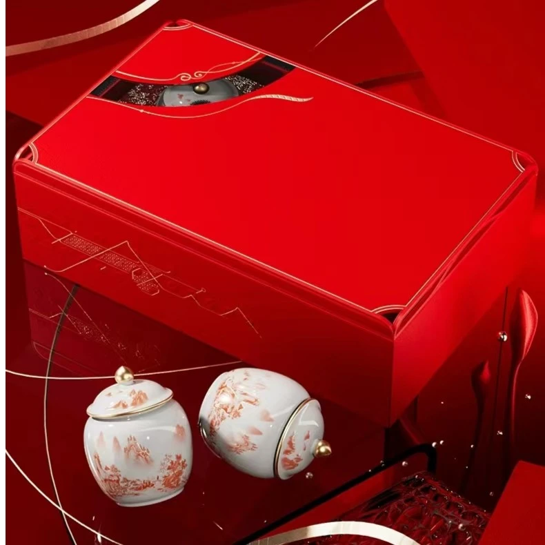 际遇小双陶红茶小种新茶茶叶浓香型高档陶瓷礼盒装高端伴手礼