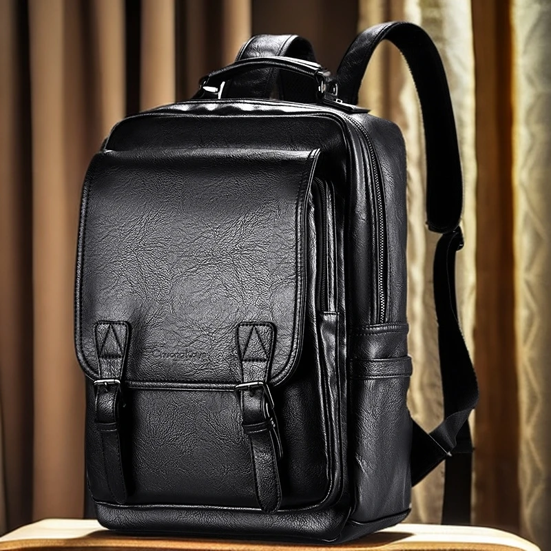 ChuongKaiye男士双肩包高级感大容量背提包休闲商务背包青年书包