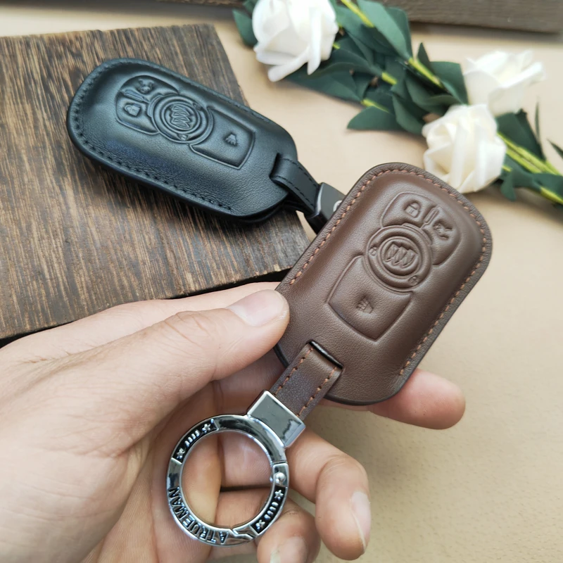 专用别克钥匙套昂科威君威GS昂科旗君越昂科拉GL6汽车昂扬包扣壳