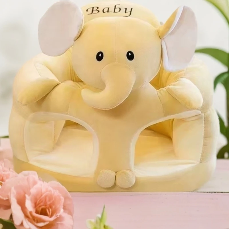 新款防滑宝宝学坐椅防摔防侧翻大象秋冬学坐哄娃神器4-12月全包围