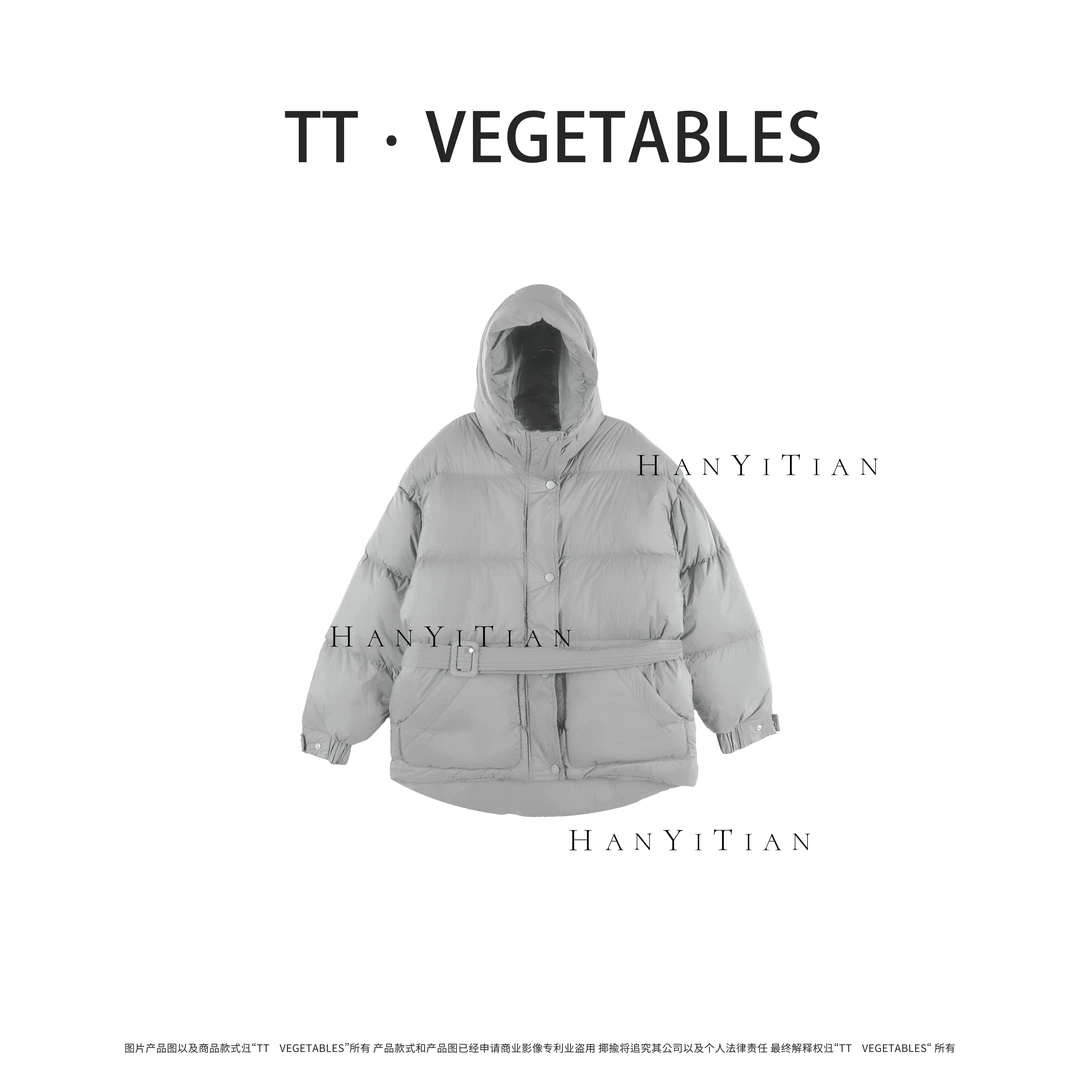 暮雪 秋冬百搭羽绒服气质显瘦冬白鸭绒外套922052