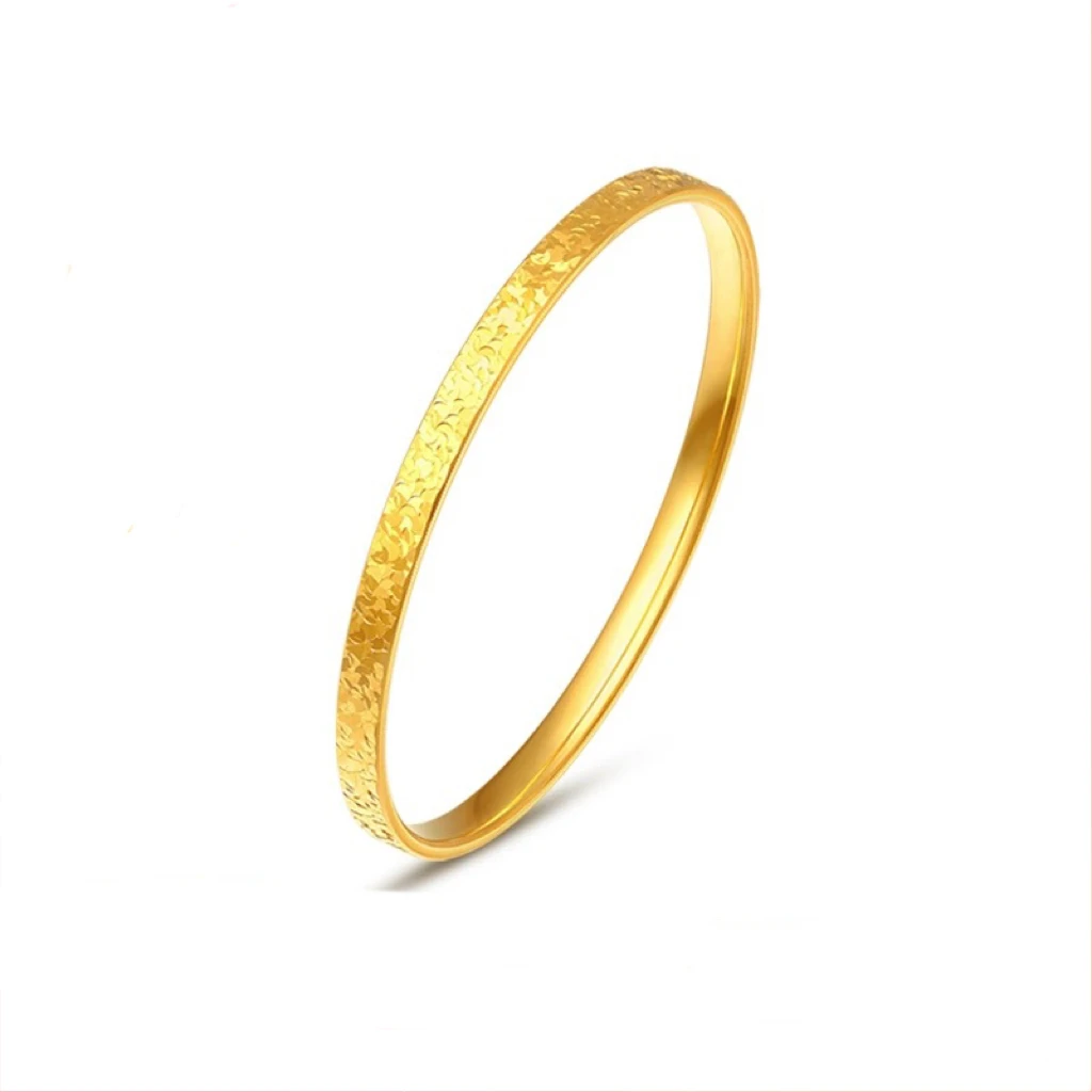 足银手镯 【灵灵】碎碎冰流岁月爆闪手镯单面粼片