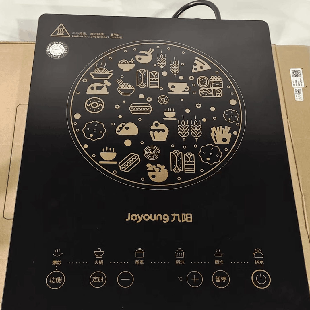 九月专属-多功能家用超薄触控煎炸电磁炉