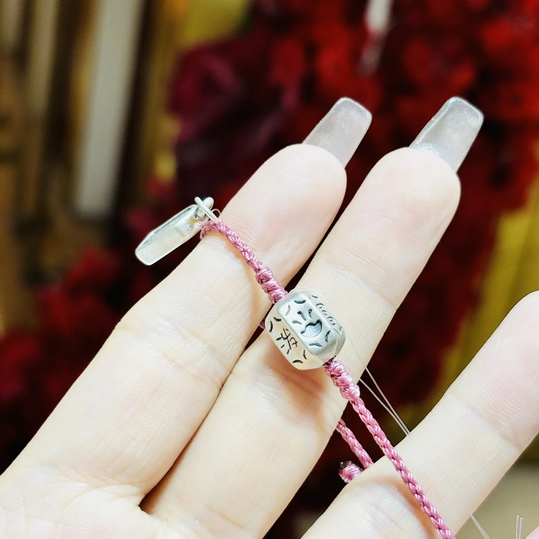 足银手链 足银吊坠时尚可爱