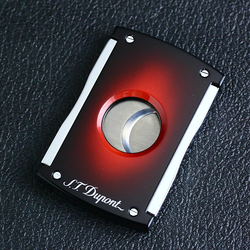 Dupont1953纪念版雪茄剪黑红渐变漆面雪茄工具奢品烟具