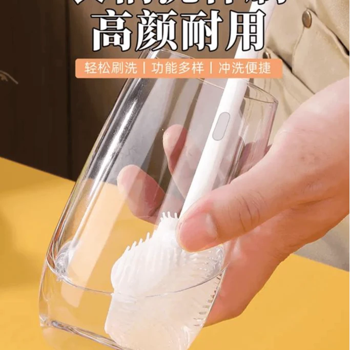 【2把】长柄洗杯刷清洁长柄小刷子水杯有问题联系灯饰客服