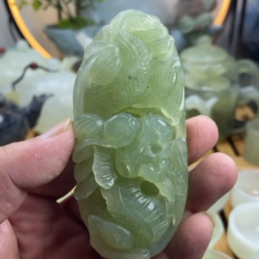 【闪购商品】岫玉手把件未镶嵌