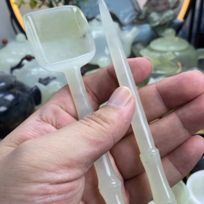 【闪购商品】岫玉手把件未镶嵌善****)