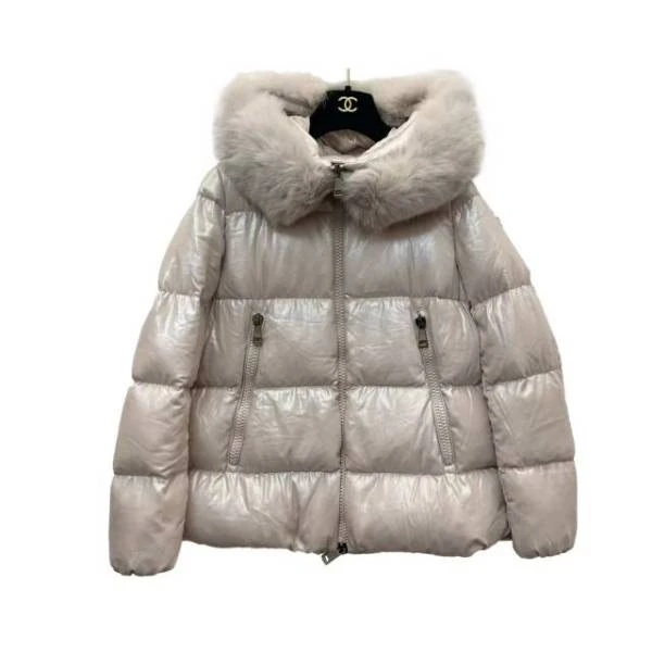 盟可睐/天鹅绒/羽绒服/95新/市场价12000/怡0929